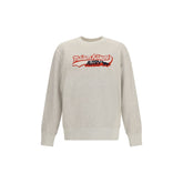 Autry Gray Cotton Sweatshirt